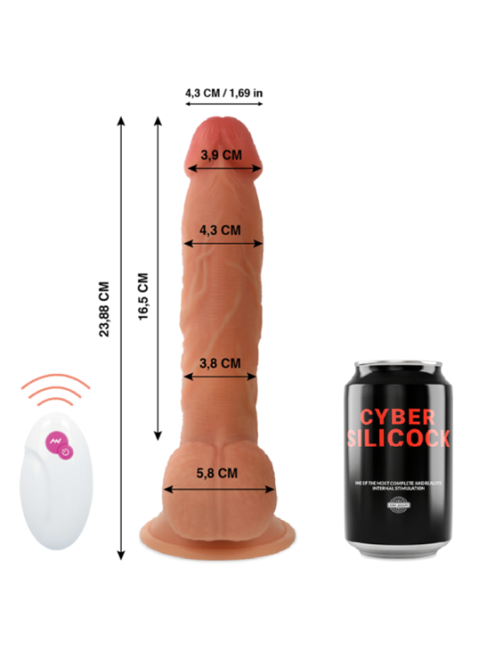 CYBER SILICOCK - TÉLÉCOMMANDE RÉALISTE MASTER BEN 23.88 CM -O- 4.3 CM