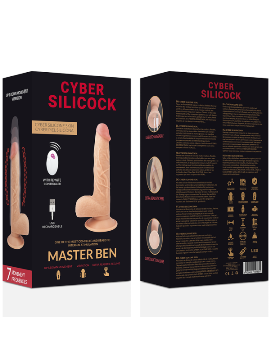 CYBER SILICOCK - TÉLÉCOMMANDE RÉALISTE MASTER BEN 23.88 CM -O- 4.3 CM