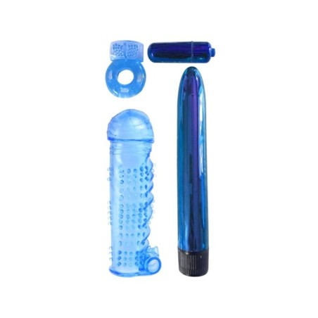 CLASSIX - KIT DE PLAISIR ULTIME POUR COUPLES AZUL