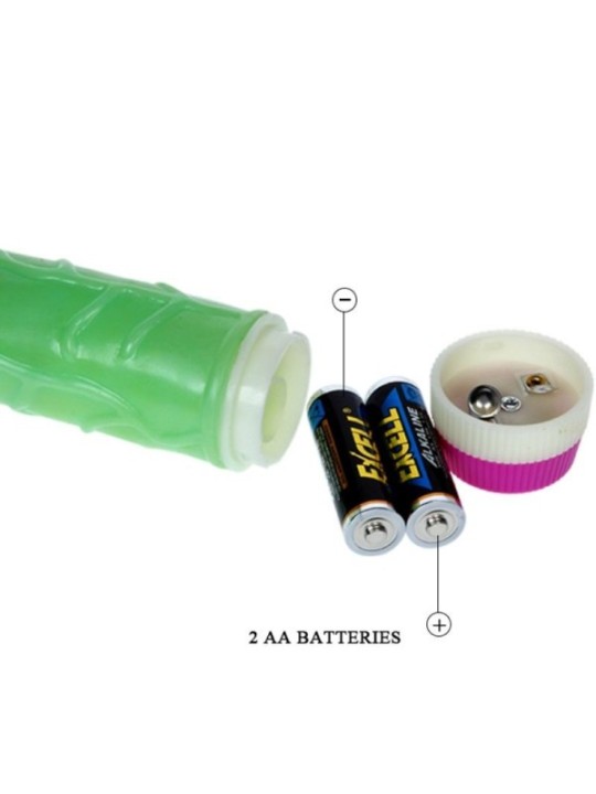 BAILE - VIBRATEUR VAGUES DE PLAISIR 23 CM VERT