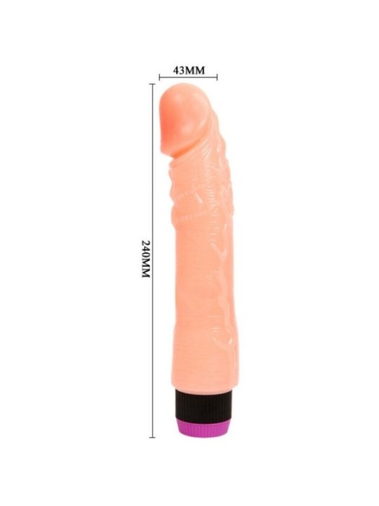 BAILE - VIBRATEUR NATUREL FLEXIBLE RÉALISTE 24 CM