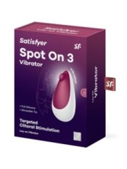 SATISFYER - SPOT ON 3 STIMULATEUR CLITORAL BAIES