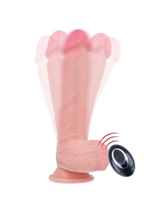 ROCKARMY - VIBRATEUR EN SILICONE LIQUIDE TÉLÉCOMMANDE PREMIUM APACHE 20.5 CM -O- 4.62 CM