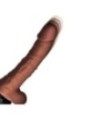 KING COCK - PLUS TRIPLE MENACE TON DE PEAU MARRON