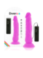 DIVERSIA - DILDO VIBRANT FLEXIBLE VIOLET 21 CM -O- 4.9 CM