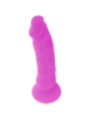 DIVERSIA - DILDO VIBRANT FLEXIBLE VIOLET 21 CM -O- 4.9 CM