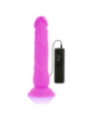 DIVERSIA - DILDO VIBRANT FLEXIBLE VIOLET 21 CM -O- 4.9 CM