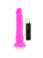 DIVERSIA - DILDO VIBRANT FLEXIBLE VIOLET 21 CM -O- 4.9 CM