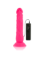 DIVERSIA - DILDO VIBRANT FLEXIBLE ROSE 21 CM -O- 4.9 CM