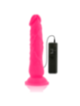 DIVERSIA - DILDO VIBRANT FLEXIBLE ROSE 21 CM -O- 4.9 CM