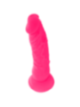 DIVERSIA - DILDO VIBRANT FLEXIBLE ROSE 21 CM -O- 4.9 CM
