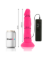 DIVERSIA - DILDO SOUPLE AVEC VIBRATION ROSE 23 CM -O- 4.3 CM