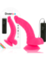 DIVERSIA - DILDO VIBRANT FLEXIBLE ROSE 21.5 CM -O- 4.5 CM