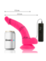 DIVERSIA - DILDO VIBRANT FLEXIBLE ROSE 21.5 CM -O- 4.5 CM