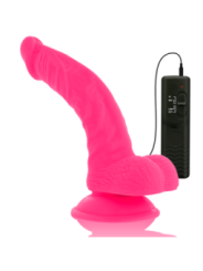 DIVERSIA - DILDO VIBRANT FLEXIBLE ROSE 21.5 CM -O- 4.5 CM