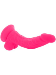 DIVERSIA - DILDO VIBRANT FLEXIBLE ROSE 21.5 CM -O- 4.5 CM
