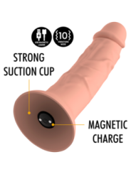 MYTHOLOGY - ASHER ORIGINAL DILDO S - VIBRATEUR COMPATIBLE AVEC LA TECHNOLOGIE SANS FIL WATCHME