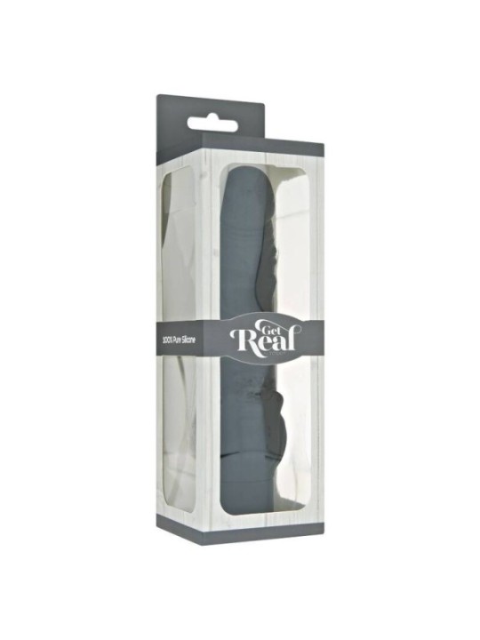 GET REAL - VIBRATEUR STIM CLASSIQUE NOIR