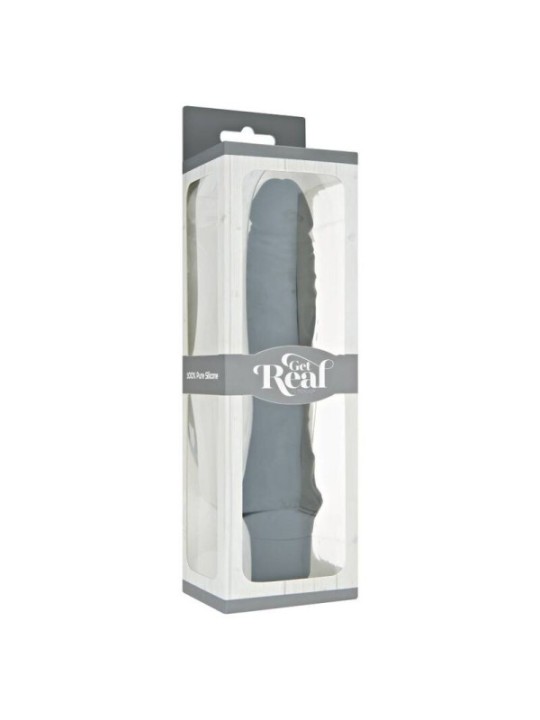 GET REAL - GRAND VIBRATEUR NOIR CLASSIQUE