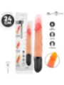 MR INTENSE - JEAN VIBRATEUR HAUT ET BAS EN SILICONE AVEC EFFET CHAUFFANT 24 CM -Ø- 3,8 CM