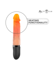 MR INTENSE - JEAN VIBRATEUR HAUT ET BAS EN SILICONE AVEC EFFET CHAUFFANT 24 CM -Ø- 3,8 CM