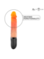 MR INTENSE - JEAN VIBRATEUR HAUT ET BAS EN SILICONE AVEC EFFET CHAUFFANT 24 CM -Ø- 3,8 CM