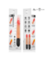 MR INTENSE - JEAN VIBRATEUR HAUT ET BAS EN SILICONE AVEC EFFET CHAUFFANT 24 CM -Ø- 3,8 CM