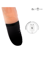 MR INTENSE - JEAN VIBRATEUR HAUT ET BAS EN SILICONE AVEC EFFET CHAUFFANT 24 CM -Ø- 3,8 CM