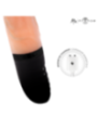MR INTENSE - JEAN VIBRATEUR HAUT ET BAS EN SILICONE AVEC EFFET CHAUFFANT 24 CM -Ø- 3,8 CM