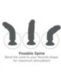 KING COCK - GODE VIBRANT AVEC TESTICULES 25.5 CM COULEUR NATURELLE