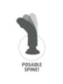 KING COCK - GODE VIBRANT AVEC TESTICULES 25.5 CM COULEUR NATURELLE