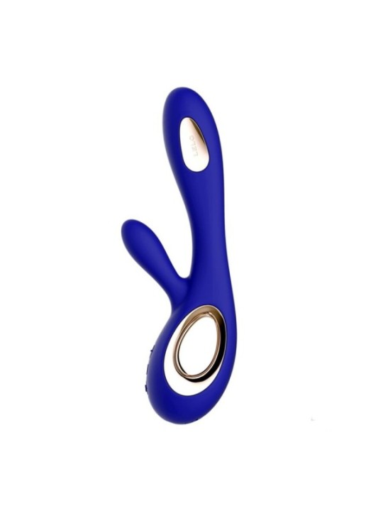 LELO - SORAYA WAVE VIBRATEUR RABBIT BLEU NUIT