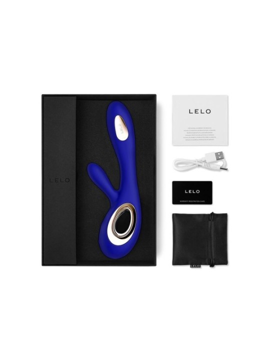 LELO - SORAYA WAVE VIBRATEUR RABBIT BLEU NUIT