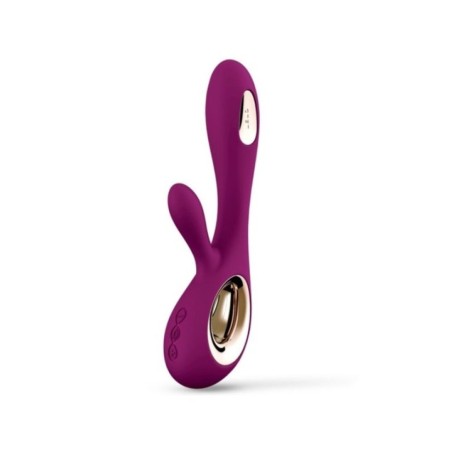 LELO - SORAYA WAVE VIBRATEUR LAPIN DEEP ROSE