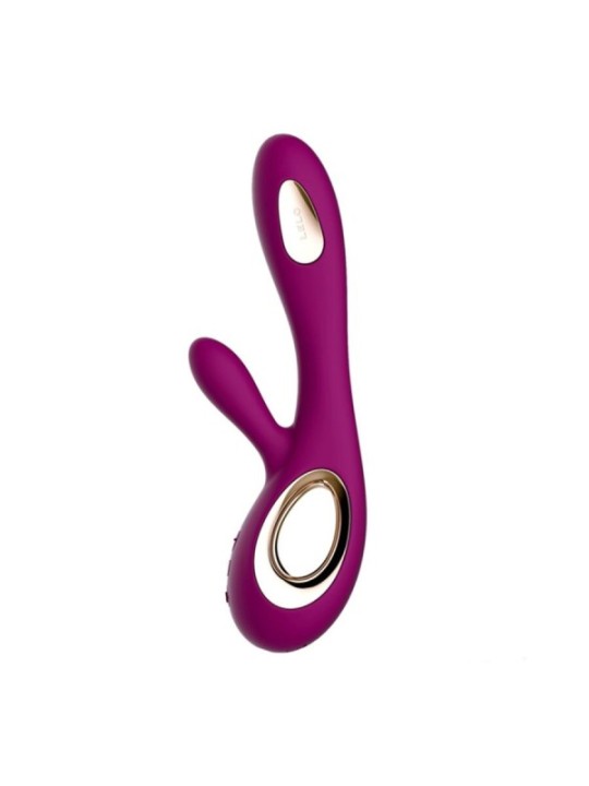 LELO - SORAYA WAVE VIBRATEUR LAPIN DEEP ROSE