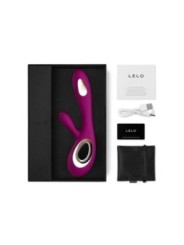 LELO - SORAYA WAVE VIBRATEUR LAPIN DEEP ROSE