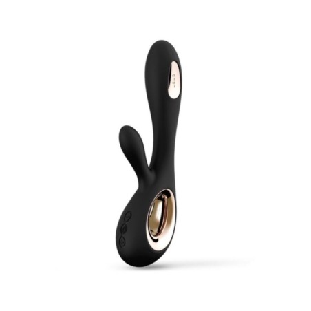 LELO - SORAYA WAVE VIBRATEUR LAPIN NOIR