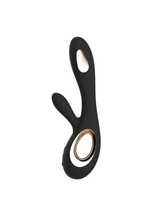 LELO - SORAYA WAVE VIBRATEUR LAPIN NOIR