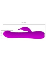 PRETTY LOVE - VIBRATEUR MOLLY AVEC ROTATION RECHARGEABLE