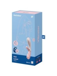 SATISFYER - VIBRATEUR HOT LOVER ROSE & BEIGE