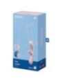 SATISFYER - VIBRATEUR HOT LOVER ROSE & BEIGE