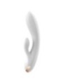 SATISFYER - APPLICATION VIBRATEUR DOUBLE FLEX BLANC