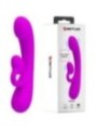 PRETTY LOVE - VIBRATEUR ET SUCCION CLITORISÉ EN SILICONE SINCÈRE VIOLET
