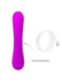 PRETTY LOVE - VIBRATEUR ET SUCCION CLITORISÉ EN SILICONE SINCÈRE VIOLET