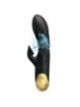 PRETTY LOVE - VIBRATEUR DE LUXE RECHARGEABLE NOIR PLAQUÉ OR