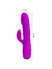 PRETTY LOVE - VIBRATEUR LAPIN RECHARGEABLE MELANIE VIOLET