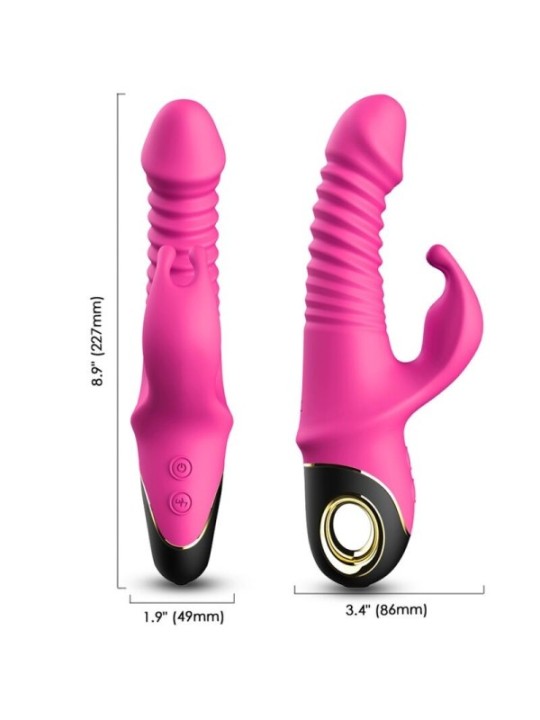 ARMONY - ZING GODE VIBRATEUR LAPIN FUCHSIA