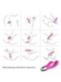 ARMONY - VIBRATEUR LAPIN FUCHSIA