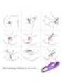 ARMONY - VIBRATEUR LAPIN VIOLET