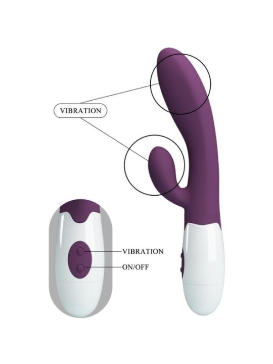 PRETTY LOVE - ALVIS VIBRATEUR RABBIT ET POINT G VIOLET